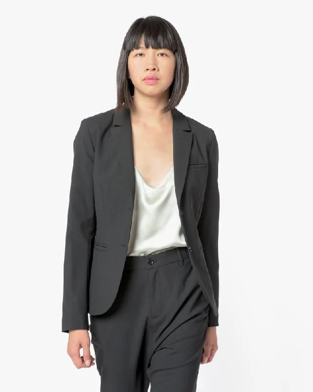 Lightweight blazers for warm weather stay cool -The One Blazer in Black