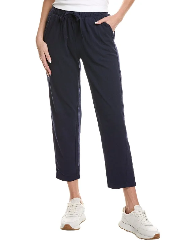 Cozy tight trousers for women with fleece-lined fabric for warmth during cold weather -ALEX MILL Pull-On Pant