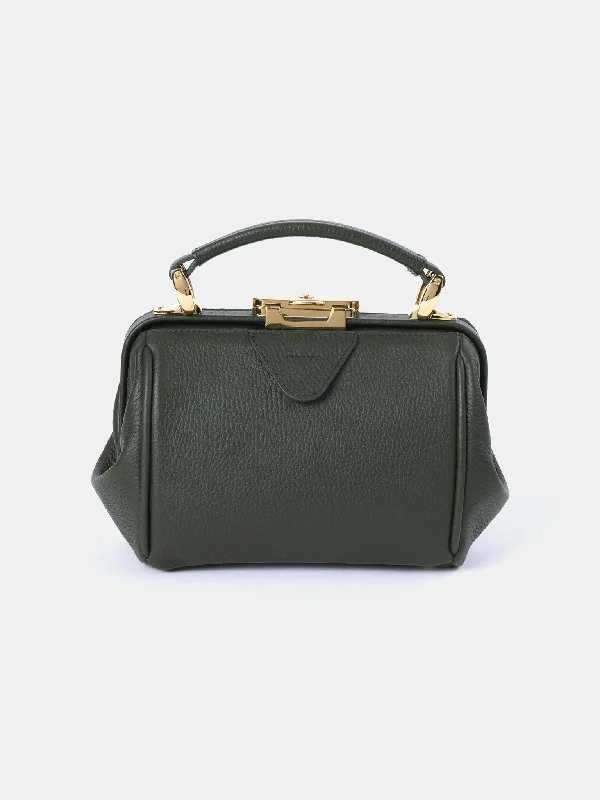 Handle bags with padded straps for comfort -The Mini Sophie - Ivy Calf Grain