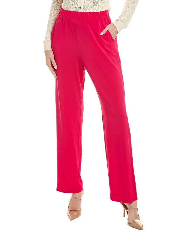 Leather tight trousers for women with edgy design and fashion-forward style -Max Mara Leisure Pontile Trouser