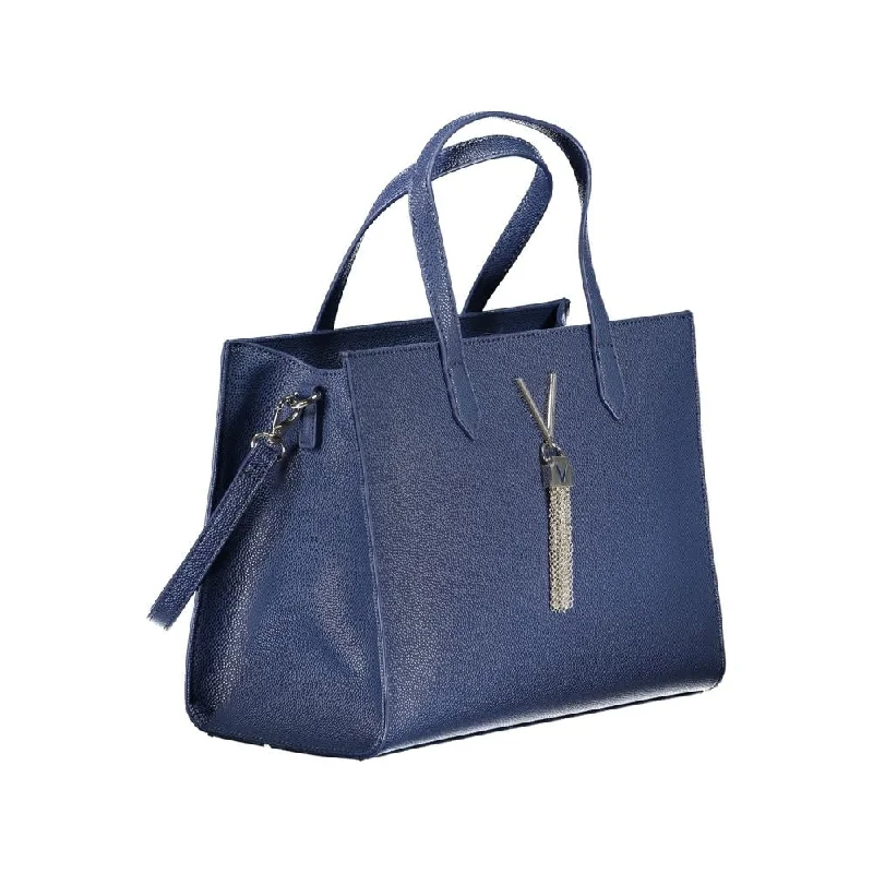 Handle bags with vibrant colors for boldness -Valentino Bags Blue Polyethylene Women's Handbag