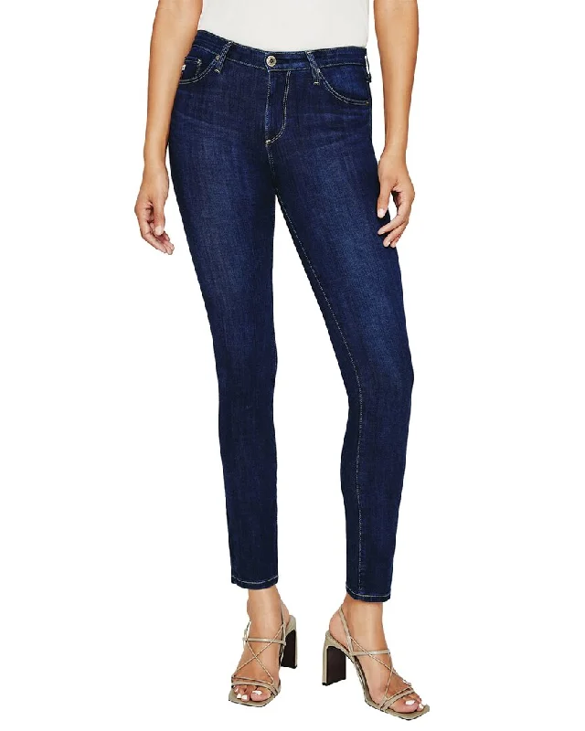 Skinny fit tight trousers for women with minimalistic design for clean look -AG Jeans Pavilion Cigarette Leg Jean