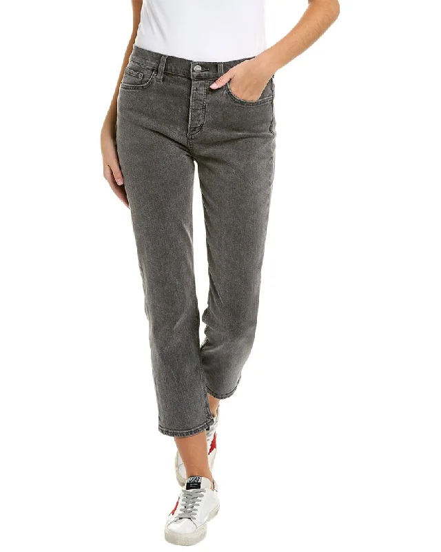 High-waisted tight trousers for women with tapered leg and vintage-inspired design -JOE'S Jeans The Scout Capella Tomboy Slim Leg Jean