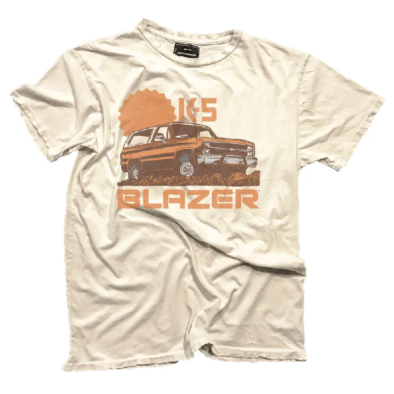 Blazers for professional women empower daily -Chevy Blazer Tee (Antique White)