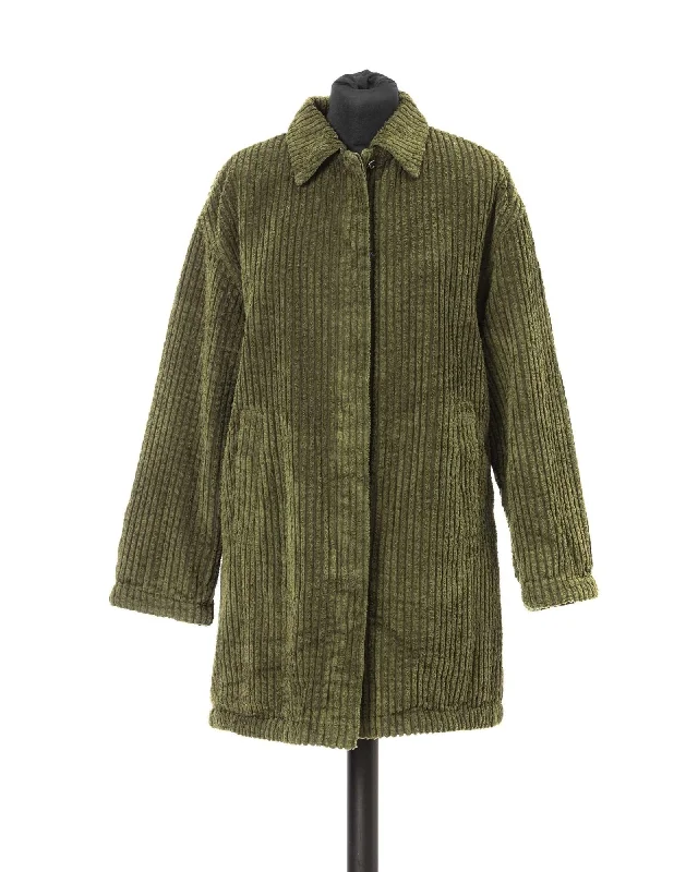 Jacob Cohen Women's Green Corduroy Jacket