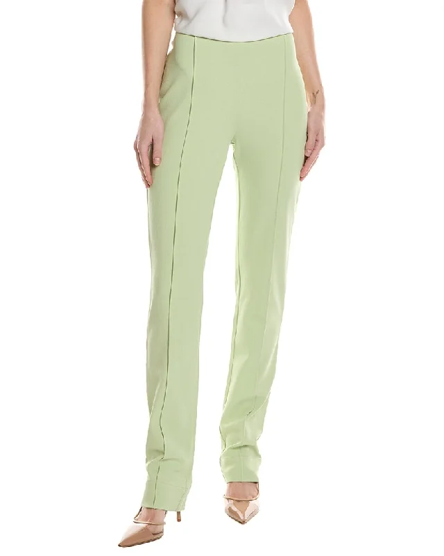 Tight trousers for women with vertical stripes and slimming effect for a sleek look -GANNI Stretch Suiting Tight Pant