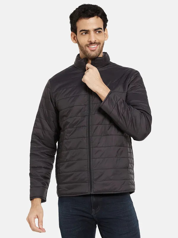 Mettle Men Black Padded Jacket