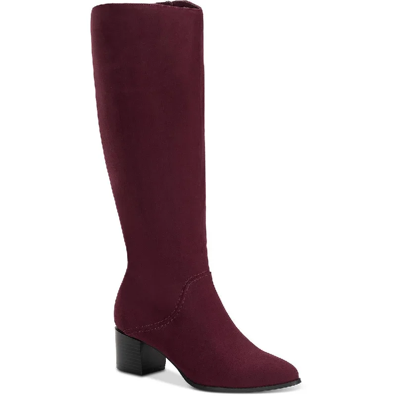 Capri Dresses for Playful -Style & Co. Womens Percyy Block Heel Dressy Mid-Calf Boots