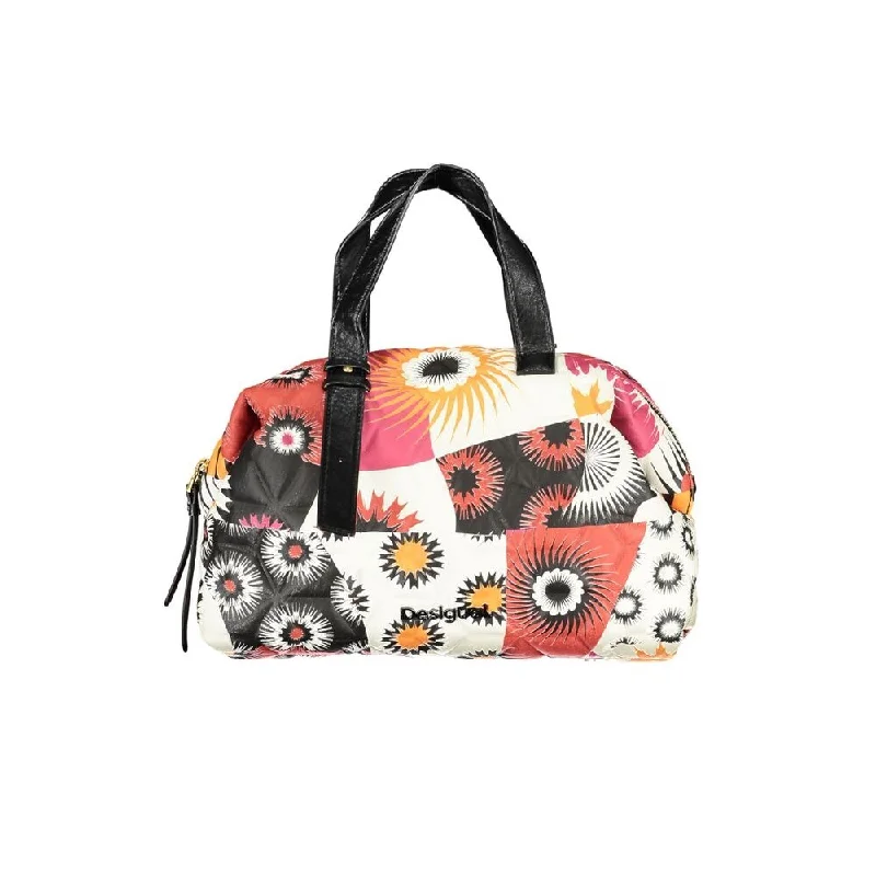 Handle bags with sleek black for elegance -Desigual Black Polyethylene Women's Handbag