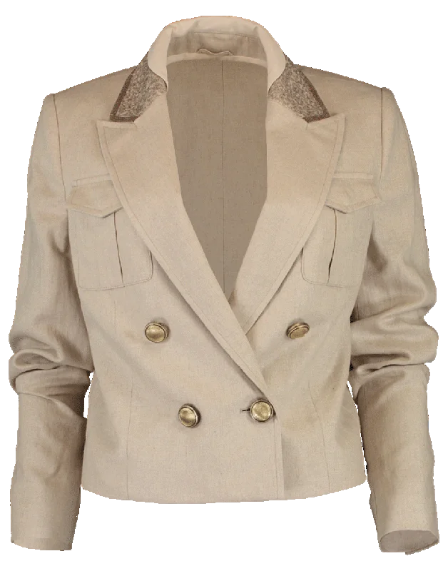 Monili Collar Jacket