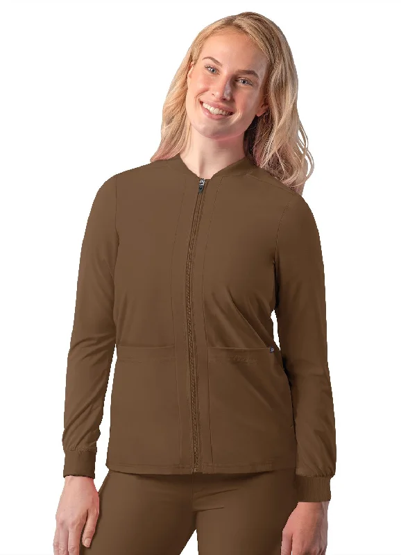 Addition Women's Bomber Zipped Jacket by Adar XXS-3XL / Mocha Quartz