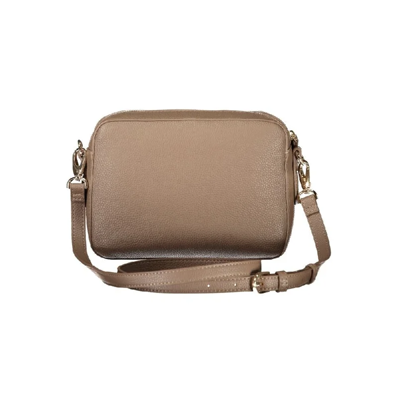 Handle bags with durable hemp for sustainability -Valentino Bags Brown Polyethylene Women's Handbag