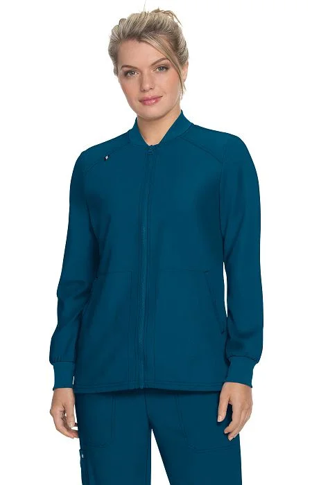 Always in Motion Jacket by KOI XXS-3X /  Caribbean Blue