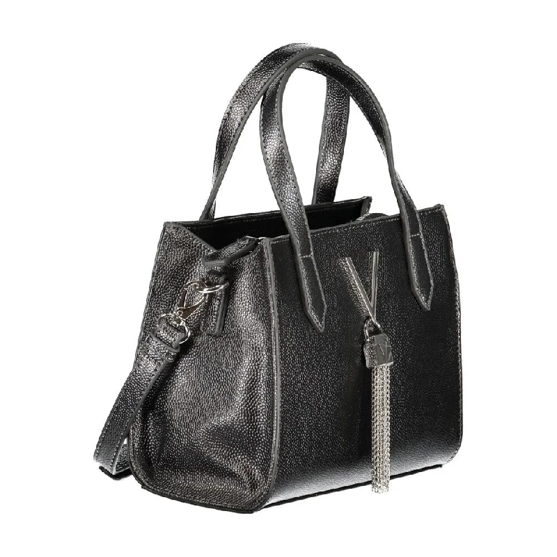 Handle bags with sleek silhouettes for fashion -Valentino Bags Gray Polyethylene Women's Handbag