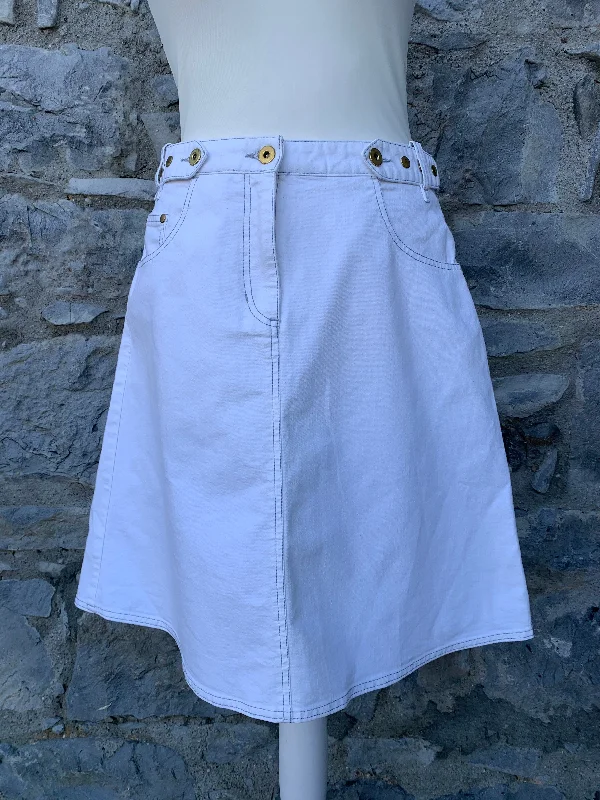 Birthday Dresses for Celebration -White denim skirt  uk 10