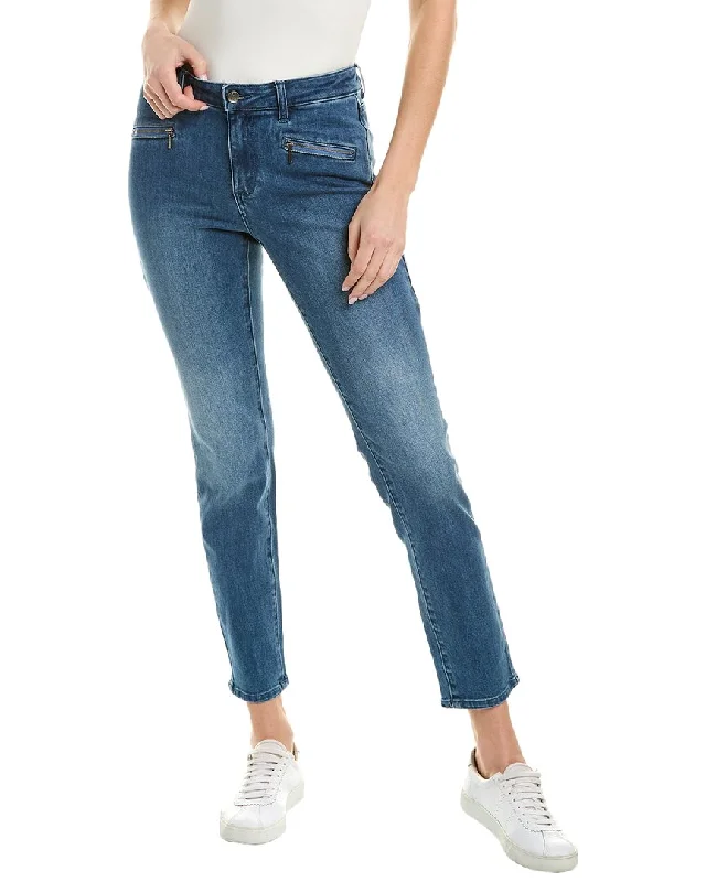 Loose-fit tight trousers for women with high waist and casual, comfortable style -J.McLaughlin Treva Jean