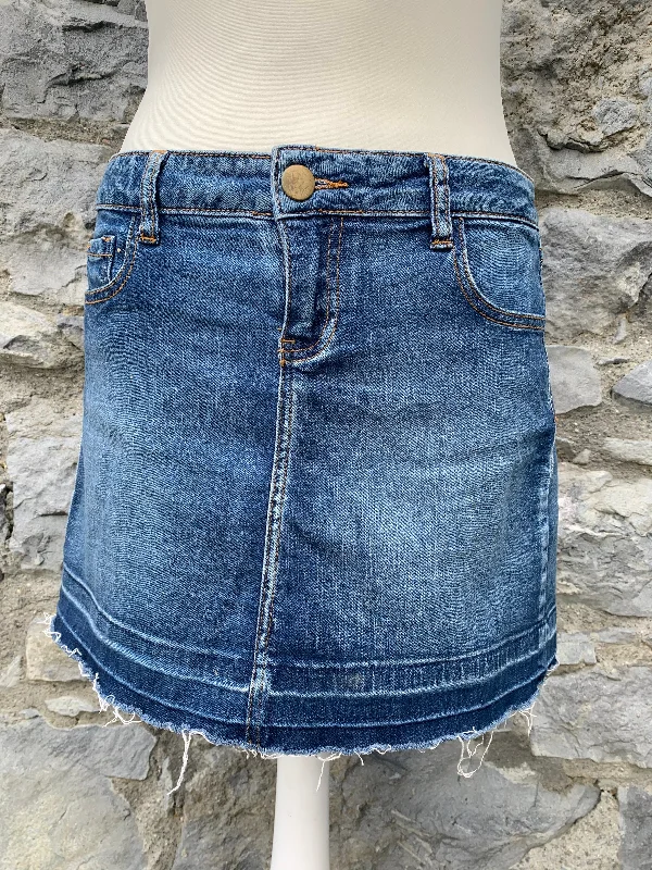 Vintage Dresses for Nostalgia -Denim skirt  uk 8