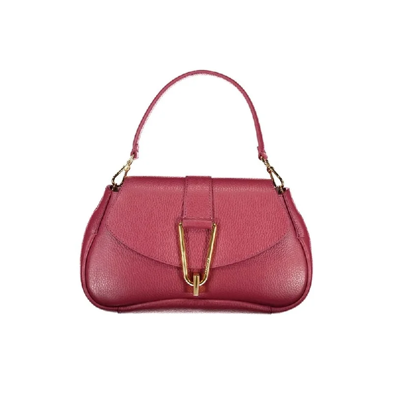 Handle bags with minimalist sleek silhouettes -Coccinelle Red Leather Women's Handbag