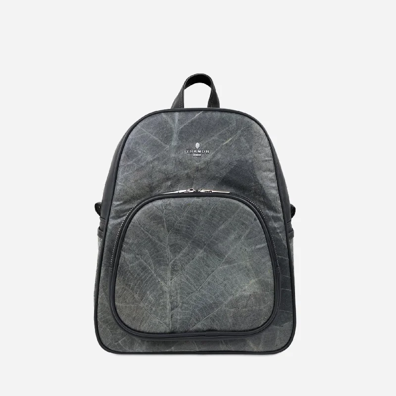 Quilted handle bags with stylish textured finish -Vegan Backpack