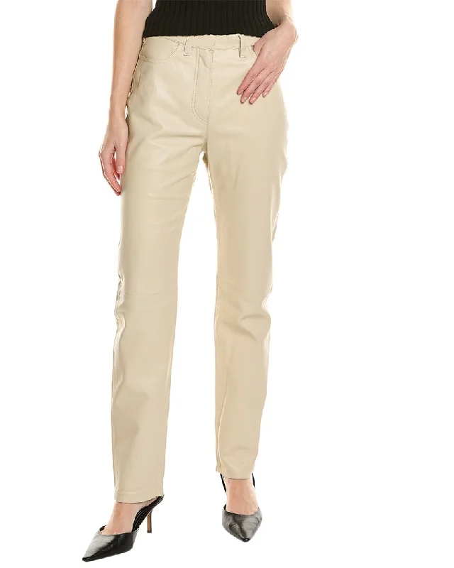 Tight fit trousers for women with ankle-length design and modern appeal -IRO   Straight Pant