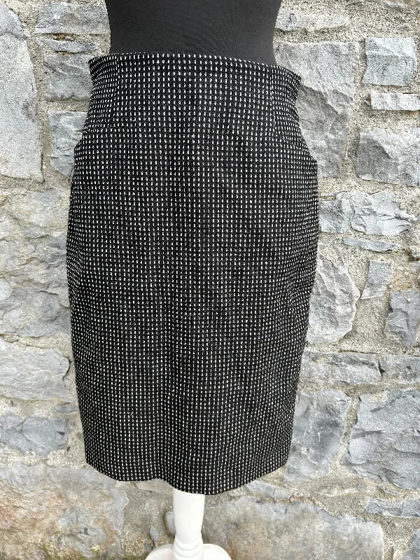 Off-shoulder Dresses for Feminine -90s dotty black skirt uk 10-12