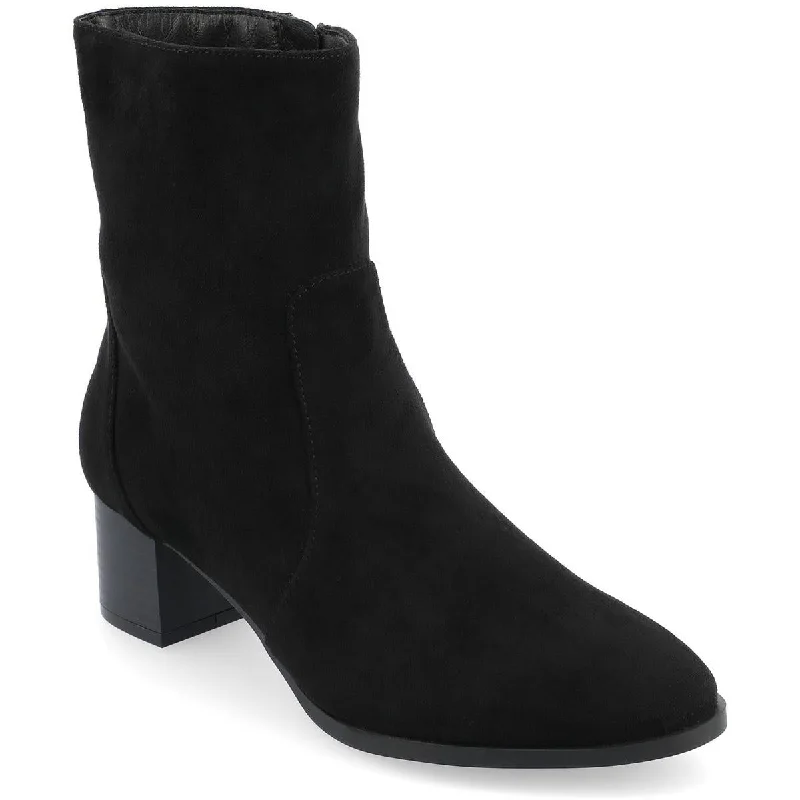 Tie-up Dresses for Decorative -Journee Collection Womens Hayven Block Heel Dressy Ankle Boots