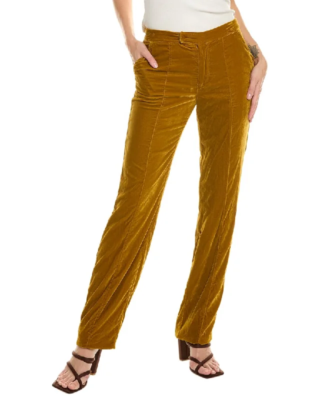 Stretchy tight trousers for women with soft fabric and flexible fit -STAUD Tosca Pant