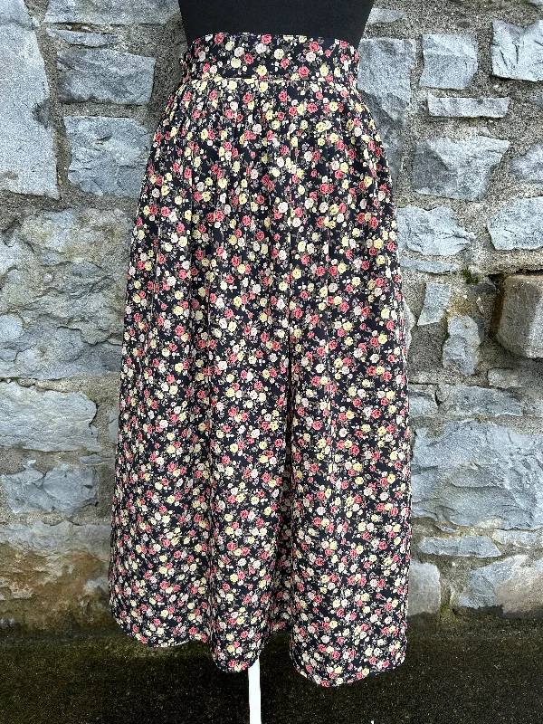 Low-waisted Dresses for Relaxed -80s roses midi skirt uk 6