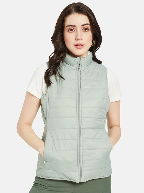 Mettle Women Grey Padded Jacket