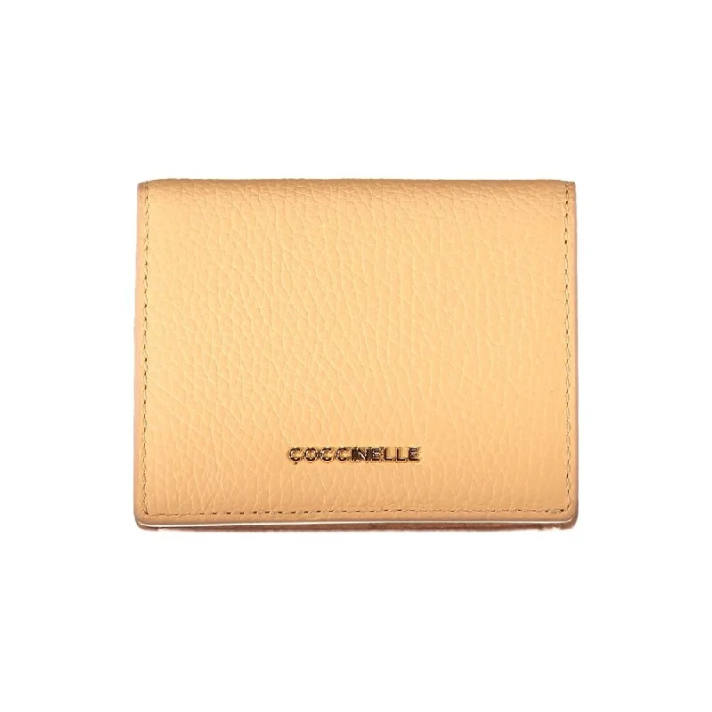 Handle bags with sturdy canvas for longevity -Coccinelle Orange Leather Women's Wallet