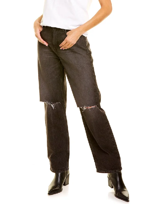 Tight trousers for women with side slits and ankle-length design for chic style -GOOD AMERICAN Good Skinny Leg Jean