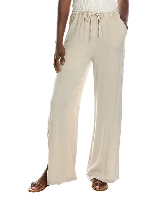 Fashion-forward tight trousers for women with metallic sheen and edgy design -Chaser Devine Trouser