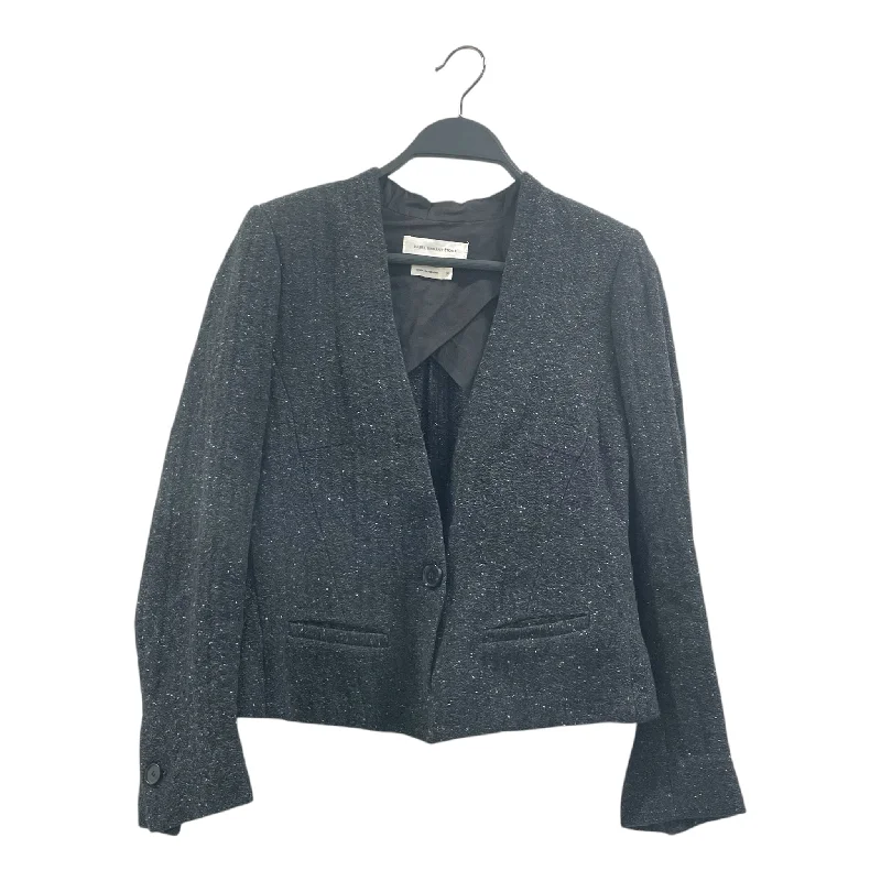 ISABEL MARANT ETOILE/Jacket/36/Wool/GRY/MARBLE WOOL/NO 1501/1 BUTTON