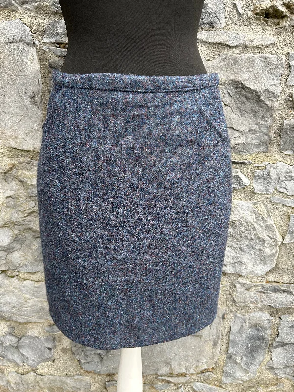 Valentine's Day Dresses for Romance -90s slate tweed skirt uk 10-12