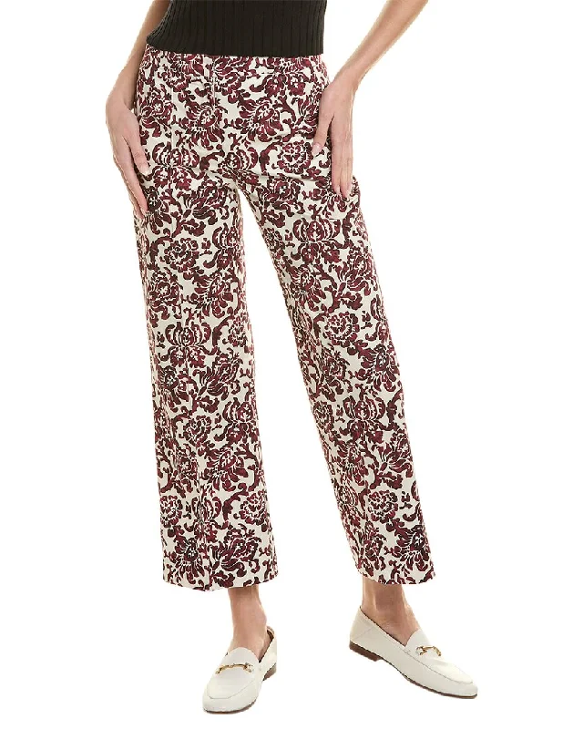 High-waisted tight trousers for women with tapered leg and vintage-inspired design -S Max Mara Aversa Trouser