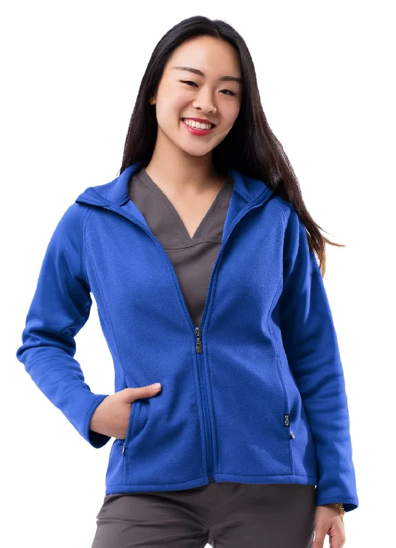 Performance Full Zip Bonded Fleece Jacket by Adar XXS-3XL / Royal Blue