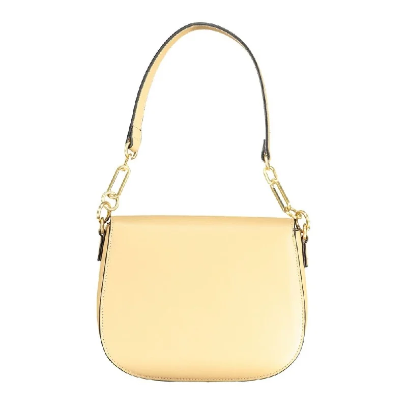 Handle bags with modern logos for branding -Valentino Bags Beige Polyethylene Women's Handbag