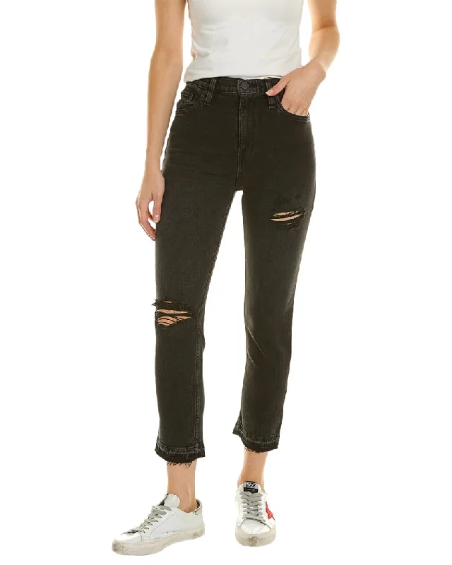 Lightweight tight trousers for women with breathable fabric and easy styling -HUDSON Jeans Harlow Dark Lovely Ultra High-Rise Cigarette Jean