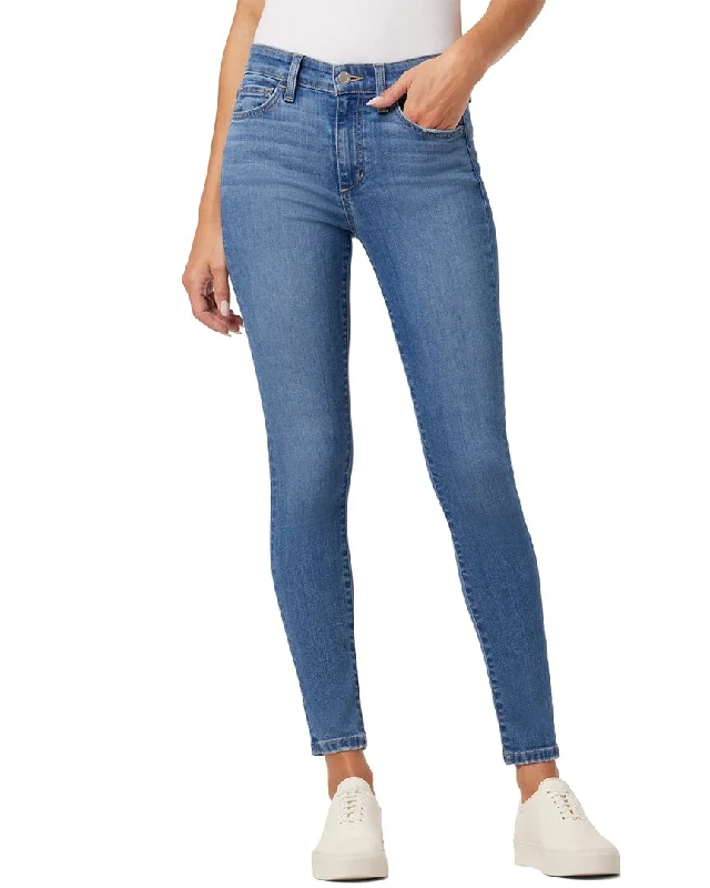 Stretch tight trousers for women with deep waistband for extra comfort and fit -JOE’S Jeans Mid-Rise Marin Skinny Ankle Jean