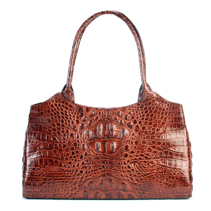 Handle bags with geometric patterns for modernity -Bali Large Shoulder Bag