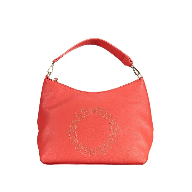 Handle bags with metallic finishes for shine -Valentino Bags Red Polyethylene Women's Handbag