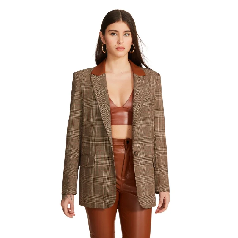 Blazers for versatile styling adapt well -Audrey Blazer (Chicory Coffee)