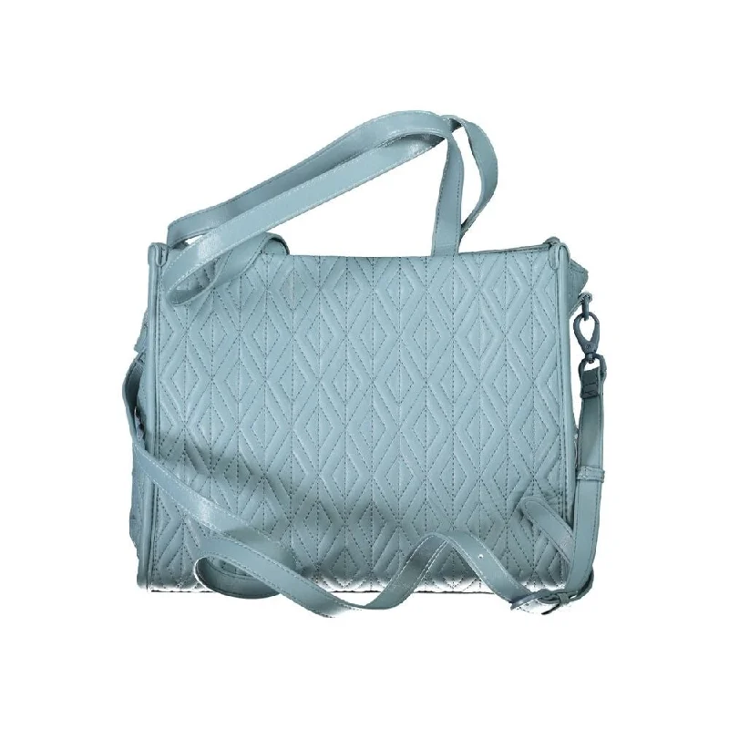 Handle bags with tie-dye patterns for fun -Valentino Bags Light Blue Polyester Women's Handbag