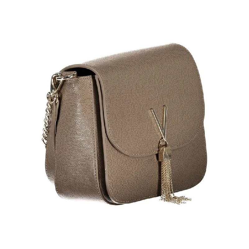 Handle bags with rustic leather for charm -Valentino Bags Brown Polyethylene Women's Handbag