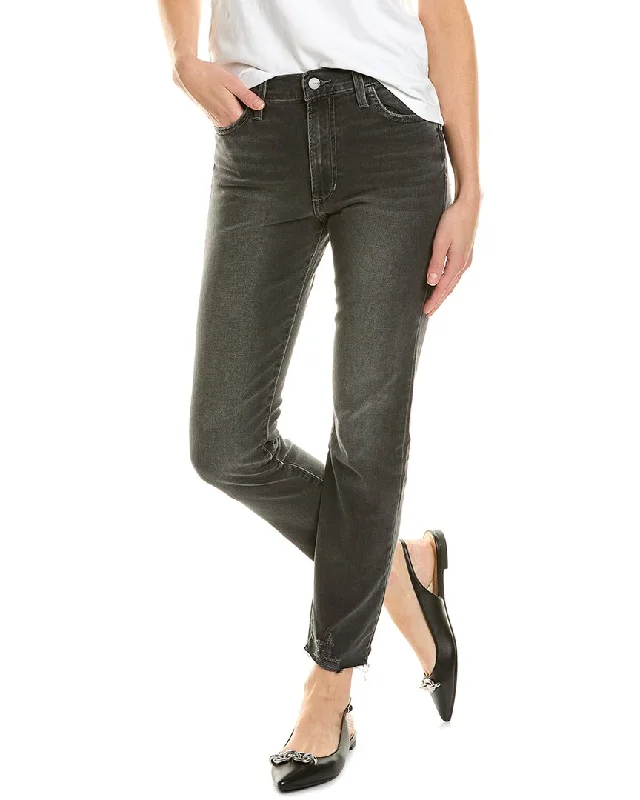 High-waisted tight trousers for women with slimming silhouette and smooth fit -JOES Jeans The Luna Ravel High-Rise Cigarette Ankle Jean