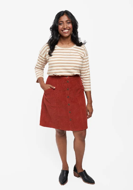 Elastic Dresses for Fit -Grainline Studio Reed Skirt