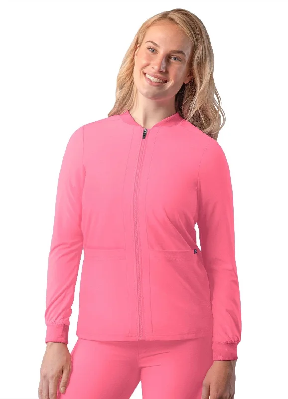 Addition Women's Bomber Zipped Jacket by Adar XXS-3XL / AZALEA PINK