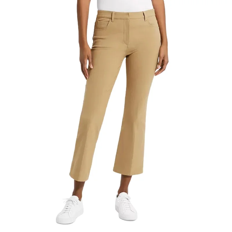 Sporty tight trousers for men with breathable material and performance-enhancing design -5 Pocket Kick Pant In Camel