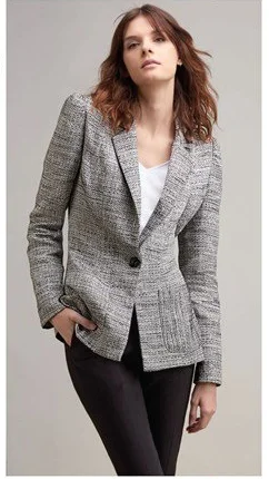 Blazers with subtle patterns stay versatile -Simplicity Blazer S8844