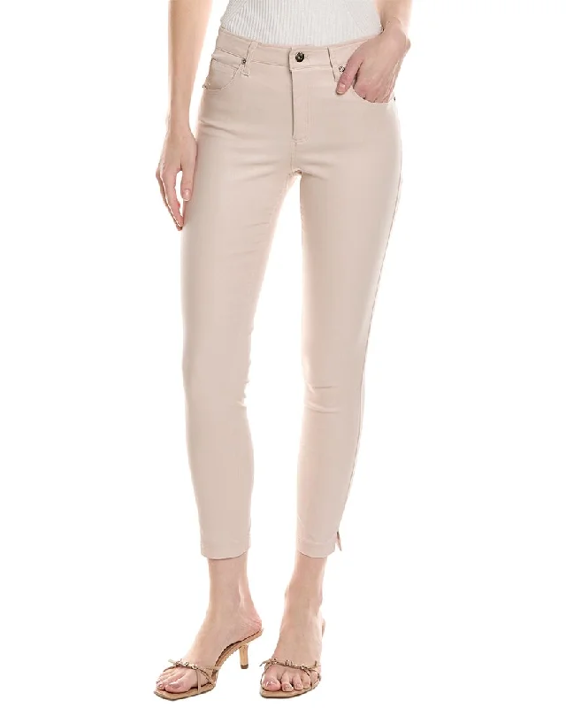 Tight trousers for men with tapered legs and sharp, tailored finish -Lola & Sophie Pink Skinny Jean